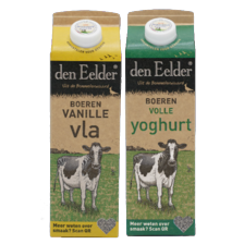 Den Eelder yoghurt*
of vla
